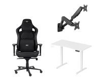 Fotel gamingowy SMX Fotel Ararat + UM-811 + ED-120 white